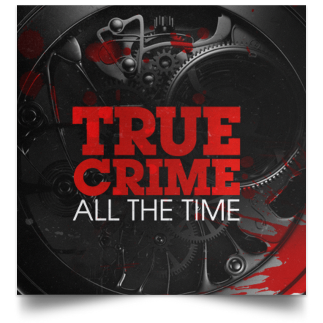 New TCATT Twitter logo POSSQE Satin Square Poster